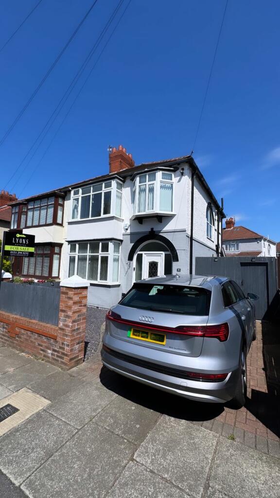 3 bedroom semidetached house for sale in Strafford Drive, Bootle, L20
