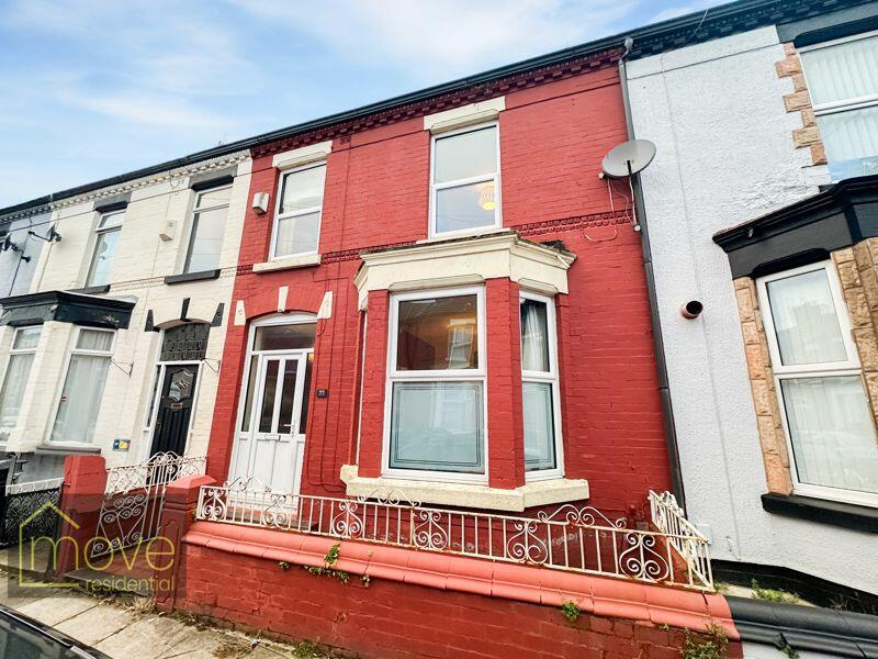 3 bedroom terraced house for sale in Avondale Road, Wavertree