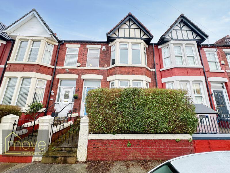 3 bedroom terraced house for sale in Fernwood Road, Aigburth, Liverpool