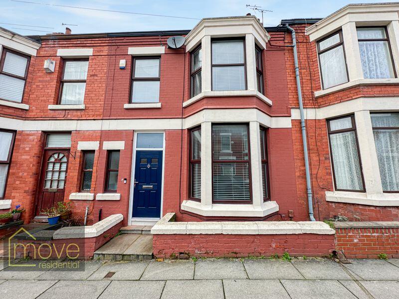 3 bedroom terraced house for sale in Elmsdale Road, Mossley Hill, Liverpool, L18