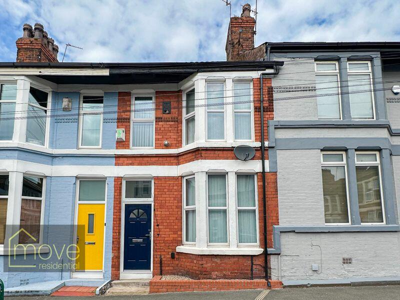 3 bedroom terraced house for sale in Kenyon Road, Mossley Hill