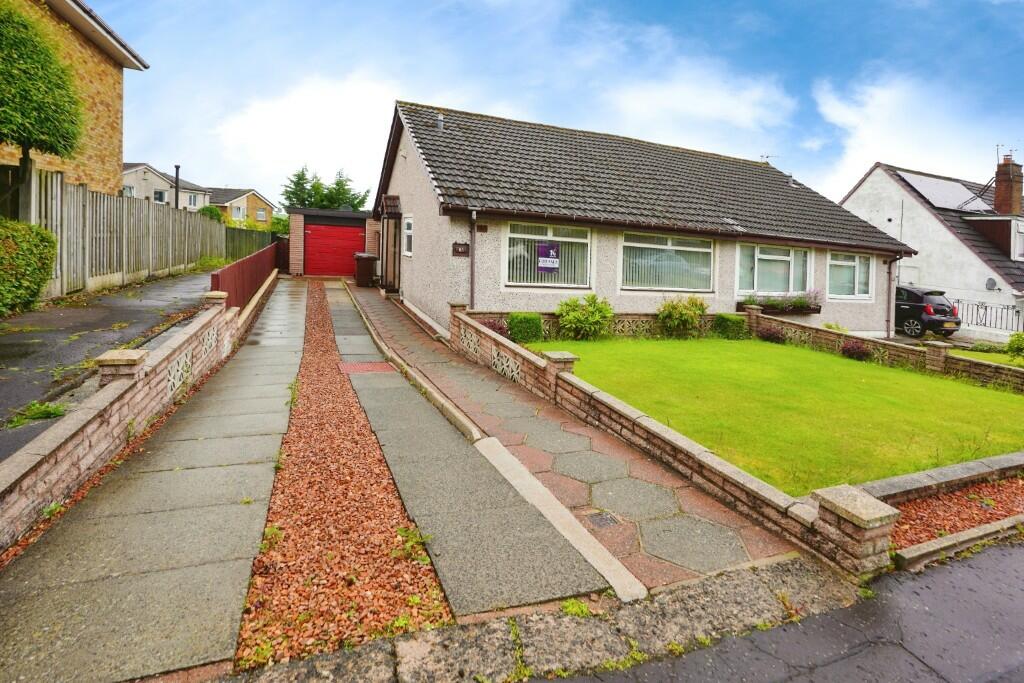 2 bedroom semidetached bungalow for sale in Peathill Avenue, Glasgow, G69