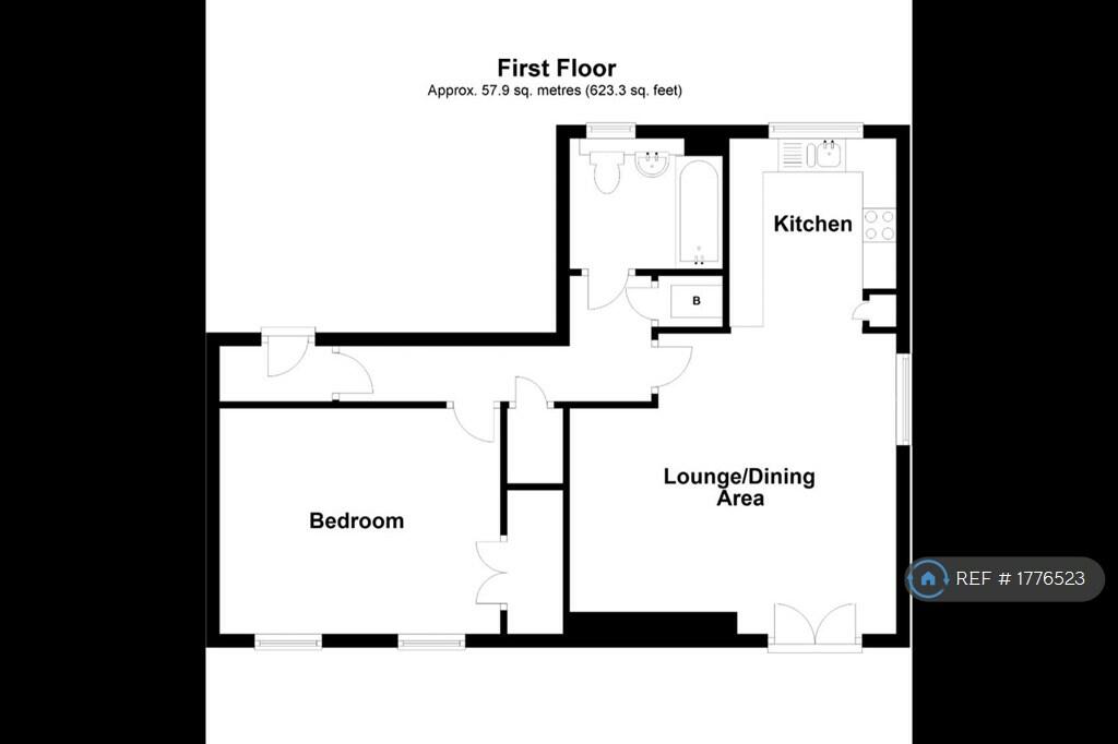 1 bedroom flat for rent in Conqueror Drive, Gillingham, ME7