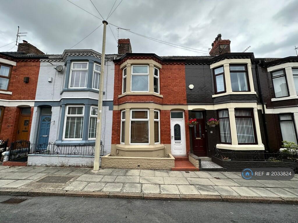 2 bedroom terraced house for rent in Oakdene Road, Liverpool, L4