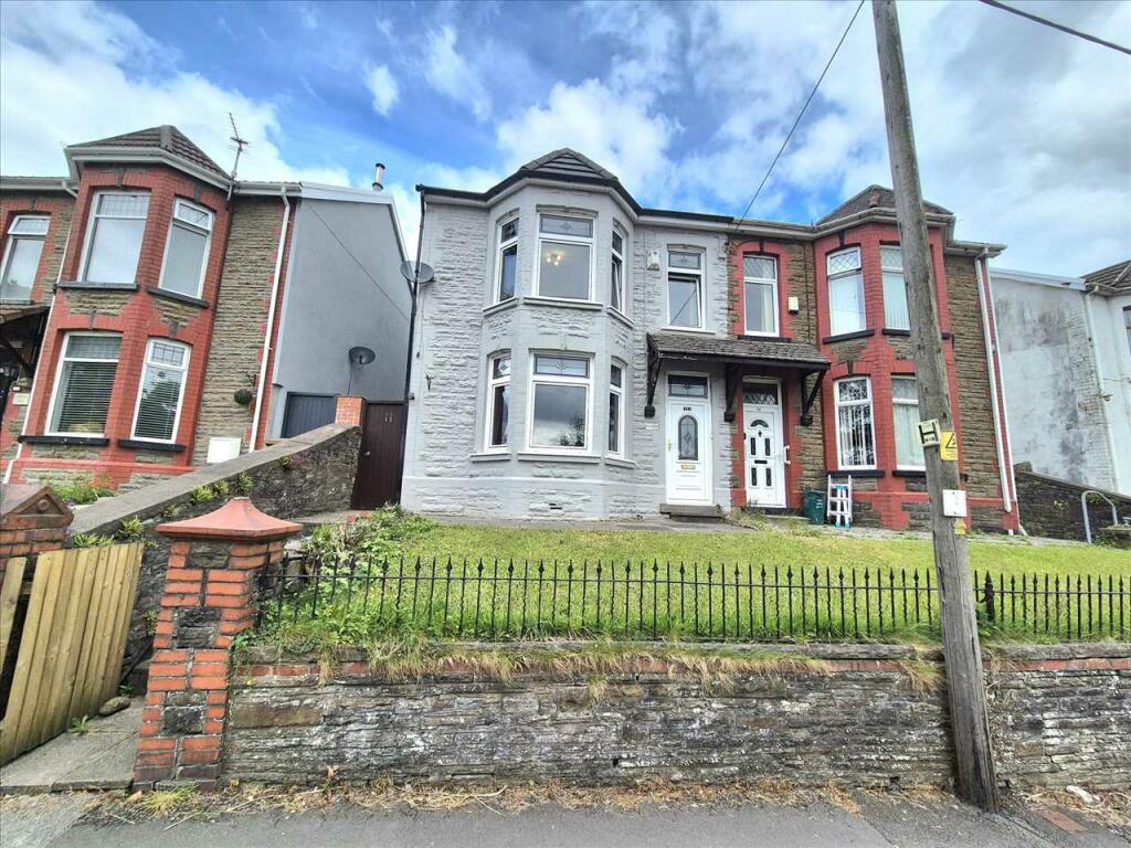 3 bedroom semidetached house for sale in Gilfach Road, Porth, CF39