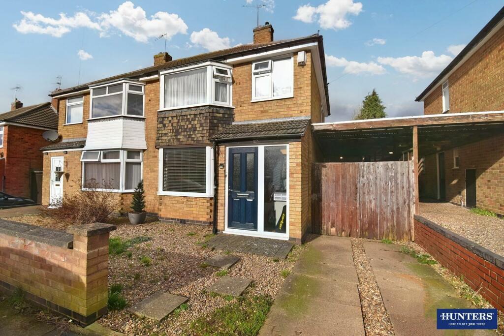3 bedroom semidetached house for sale in Spa Lane, Wigston