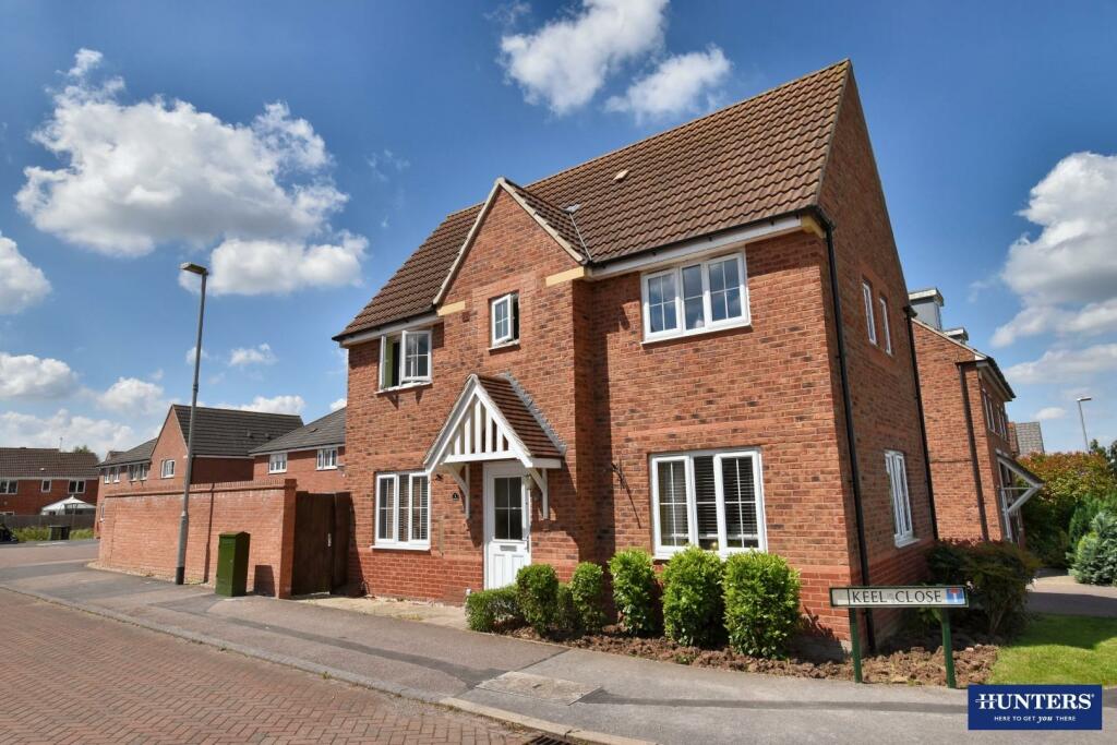 3 bedroom detached house for sale in Keel Close, Wigston, LE18