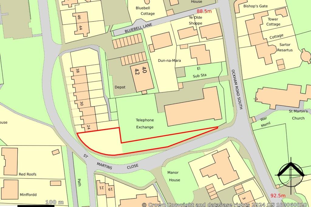 Main image of property: Plot 2 to the South of, 24 St Martins Close, East Horsley, Surrey, KT24 6SU