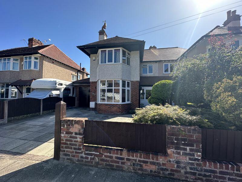 4 bedroom semidetached house for sale in Queens Avenue, Meols, Wirral
