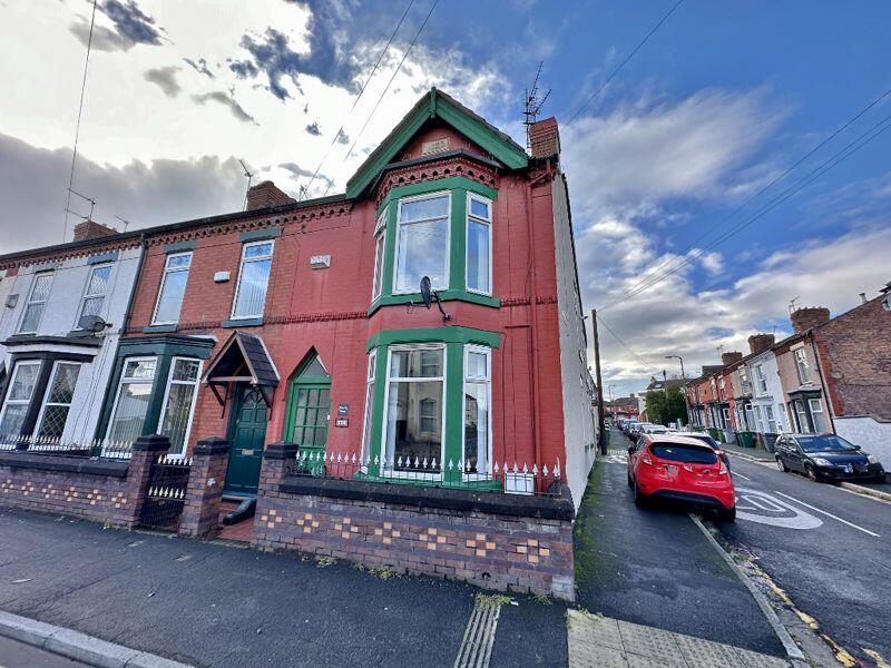 3 bedroom terraced house for sale in Grove Road, Rock Ferry, Wirral, CH42