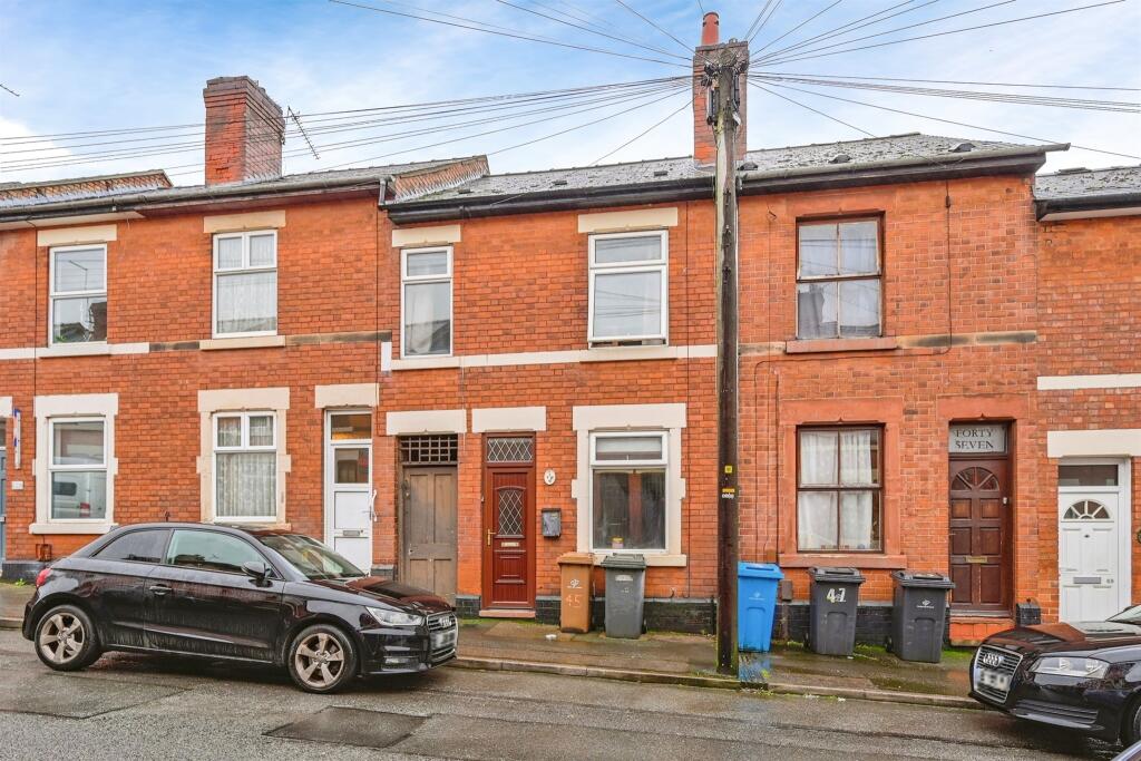 2 bedroom terraced house for sale in Brough Street, Derby, DE22