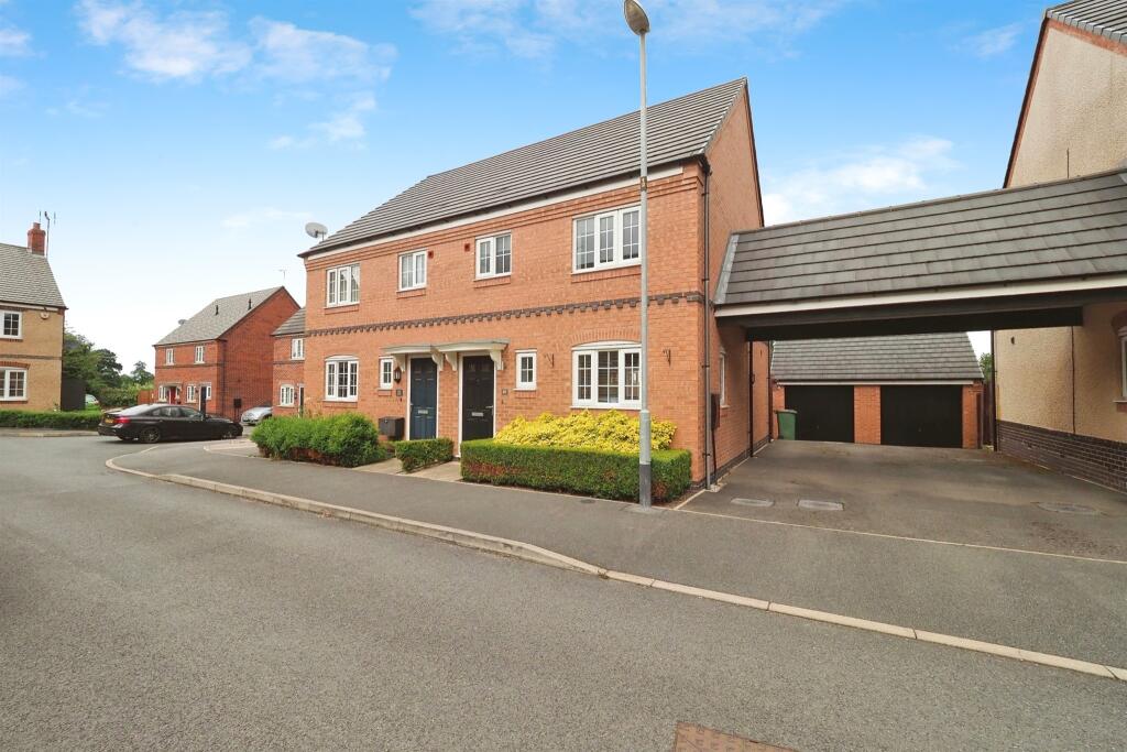 3 bedroom semidetached house for sale in Pritchard Drive, Kegworth, DERBY, DE74