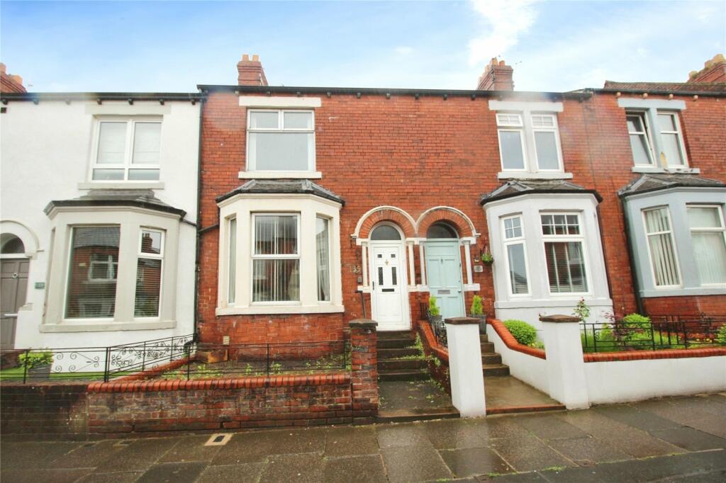 3 bedroom terraced house for sale in Blackwell Road, Carlisle, Cumbria, CA2
