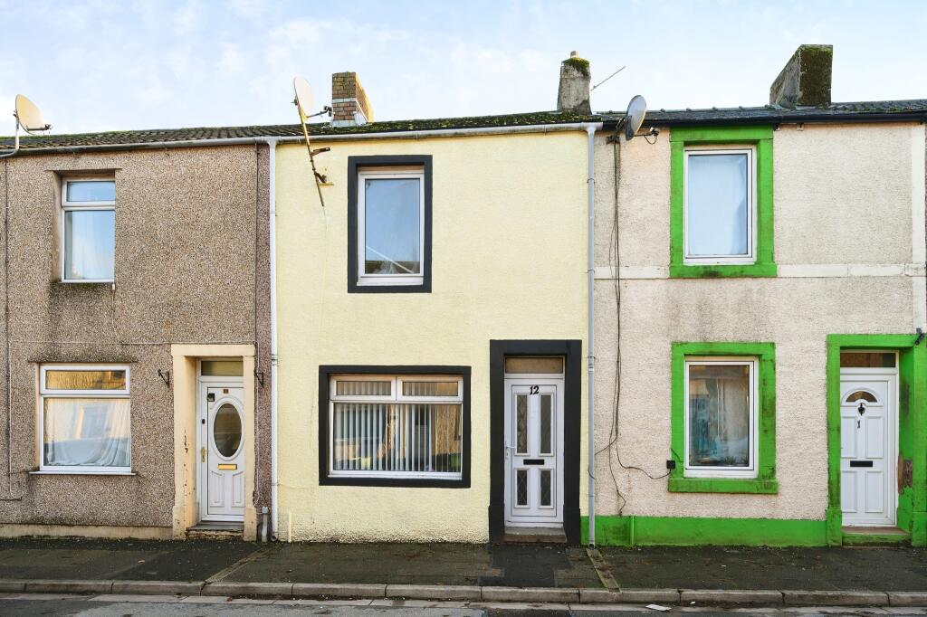 2 bedroom terraced house for sale in Dalzell Street, Moor Row, Cumbria