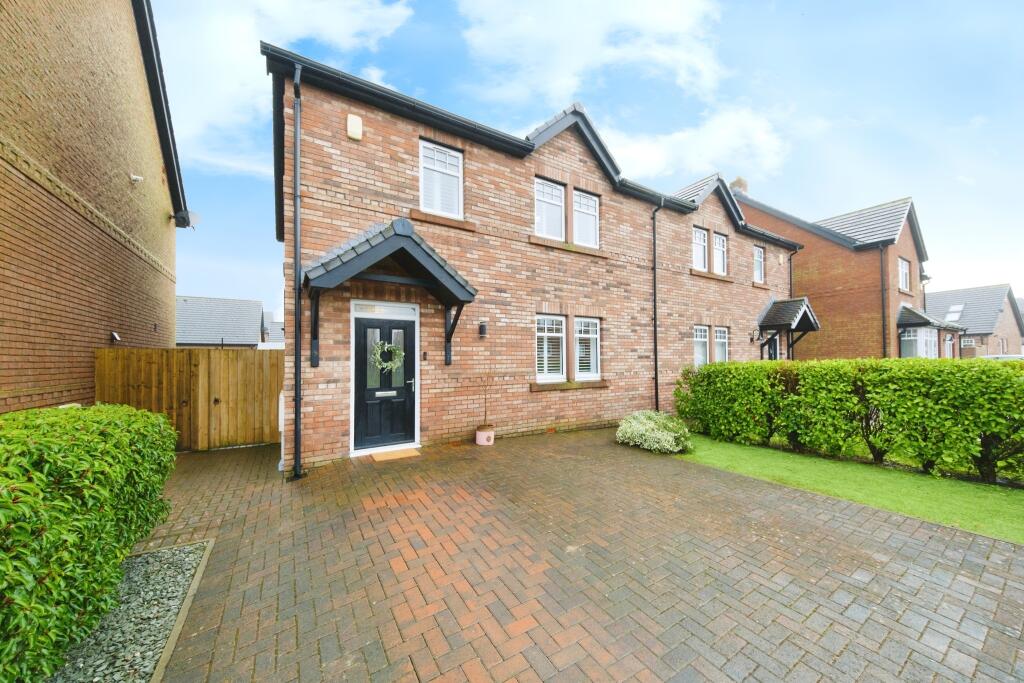 3 bedroom semidetached house for sale in Keekle Meadows Road, Cleator Moor, CA25