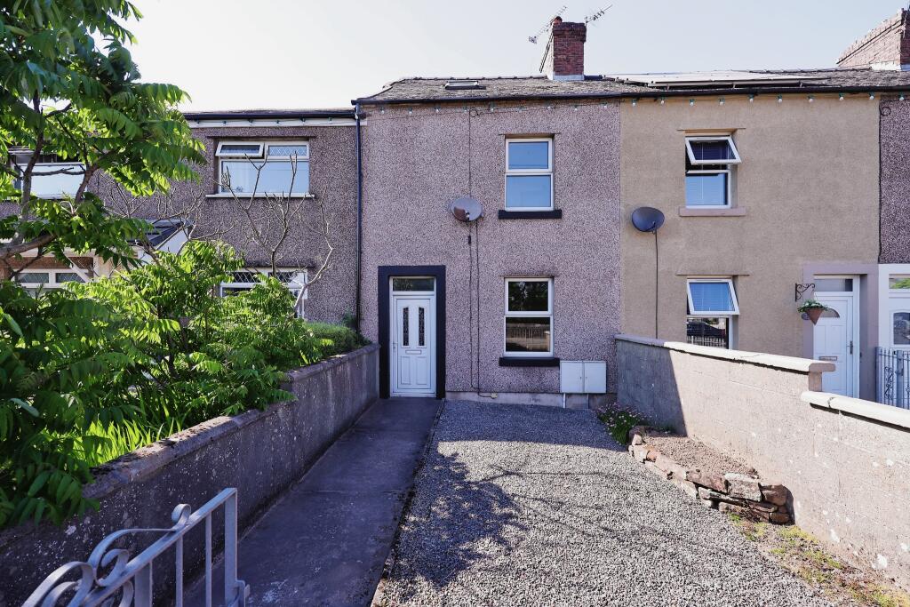 2 bedroom terraced house for sale in Queen Street, Aspatria, Wigton