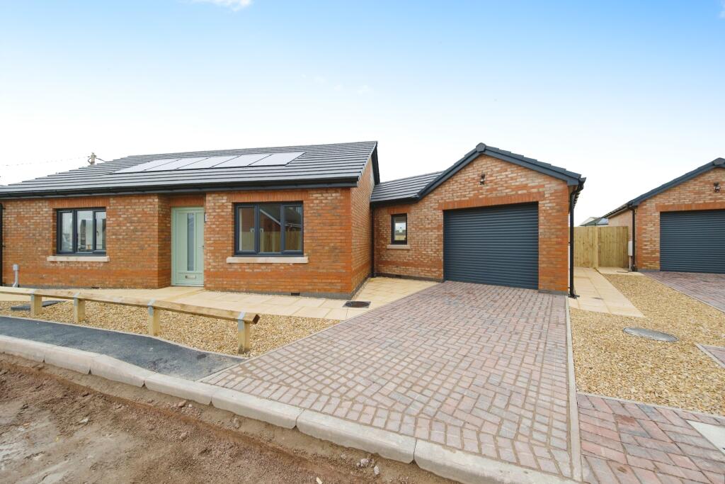 2 bedroom bungalow for sale in Plot 1, Cultram Close, Abbeytown, Wigton