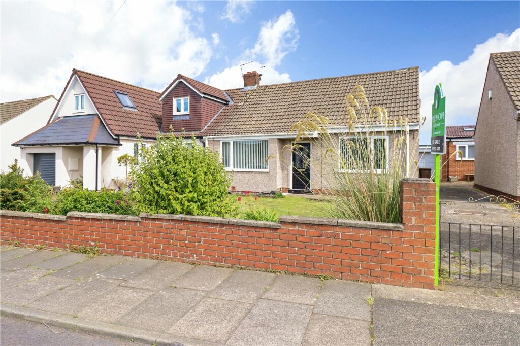 2 bedroom bungalow for sale in Langley Avenue, Shiremoor, Newcastle