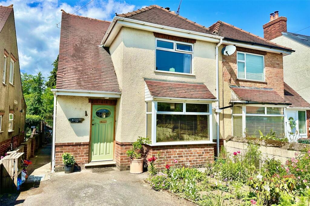2 bedroom semidetached house for sale in Sandbed Lane, Belper, Derbyshire, DE56
