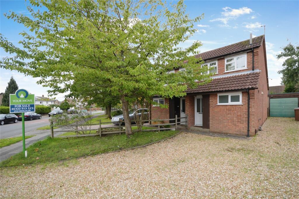 1 bedroom semidetached house for sale in Fulmar Road, Lincoln, Lincolnshire, LN6