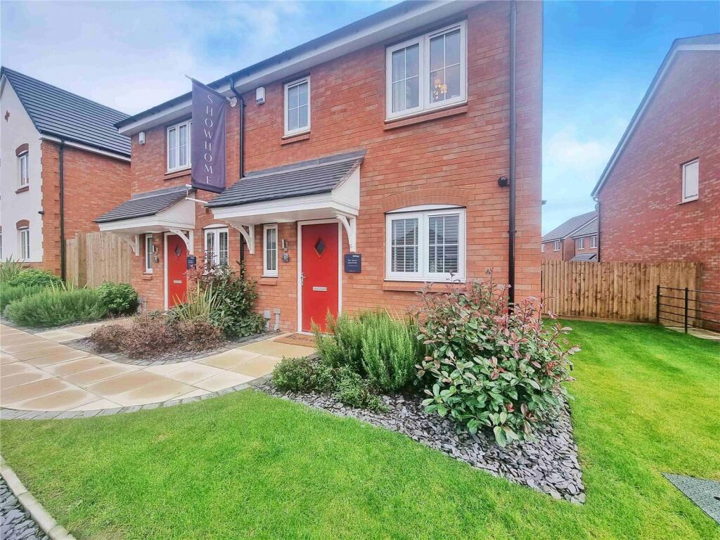 3 bedroom semi-detached house for sale in The Crescent, Stoke On Trent, Staffordshire, ST3