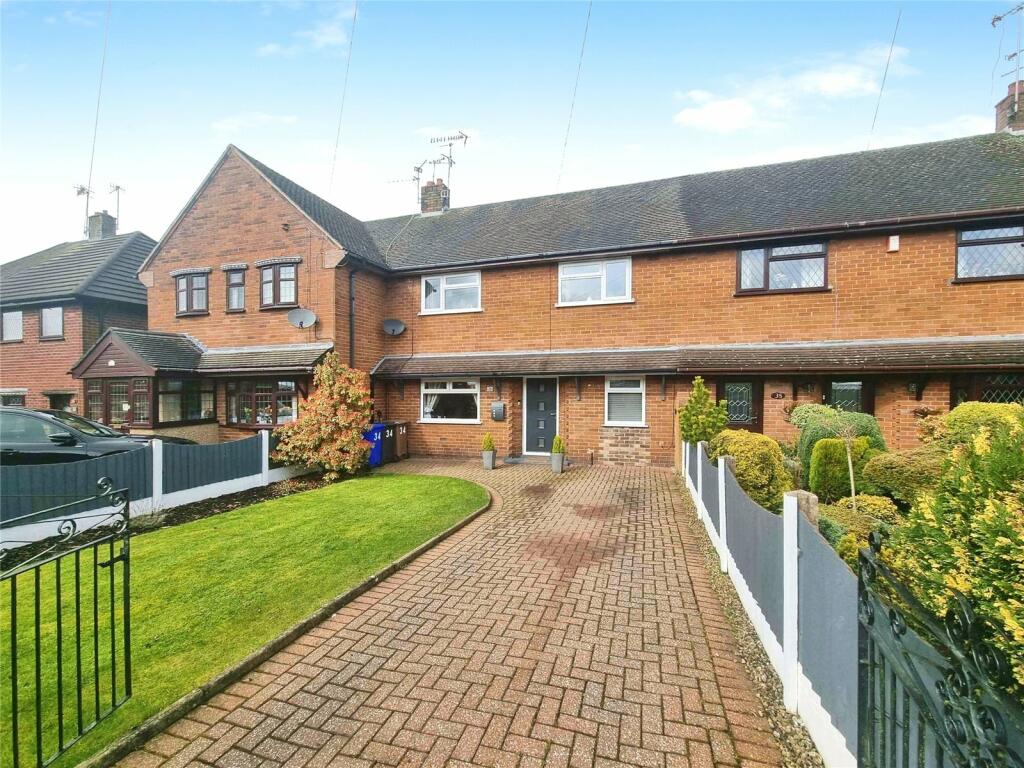 3 bedroom terraced house for sale in The Moat, Weston Coyney, Stoke On