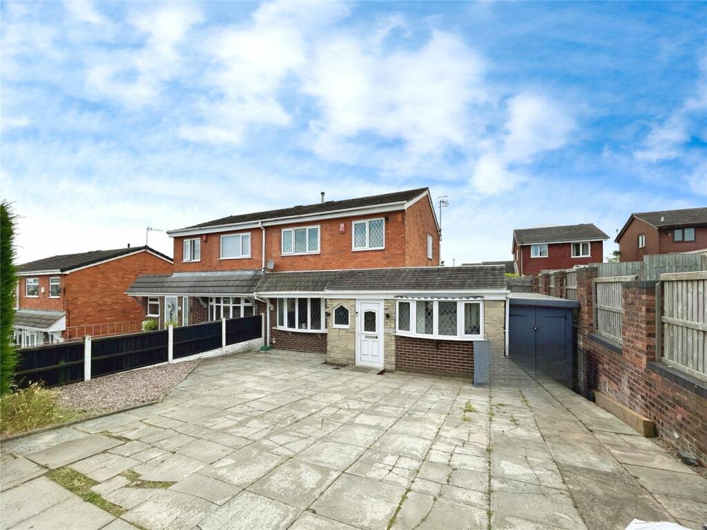 3 bedroom semidetached house for sale in Huxley Place, StokeonTrent