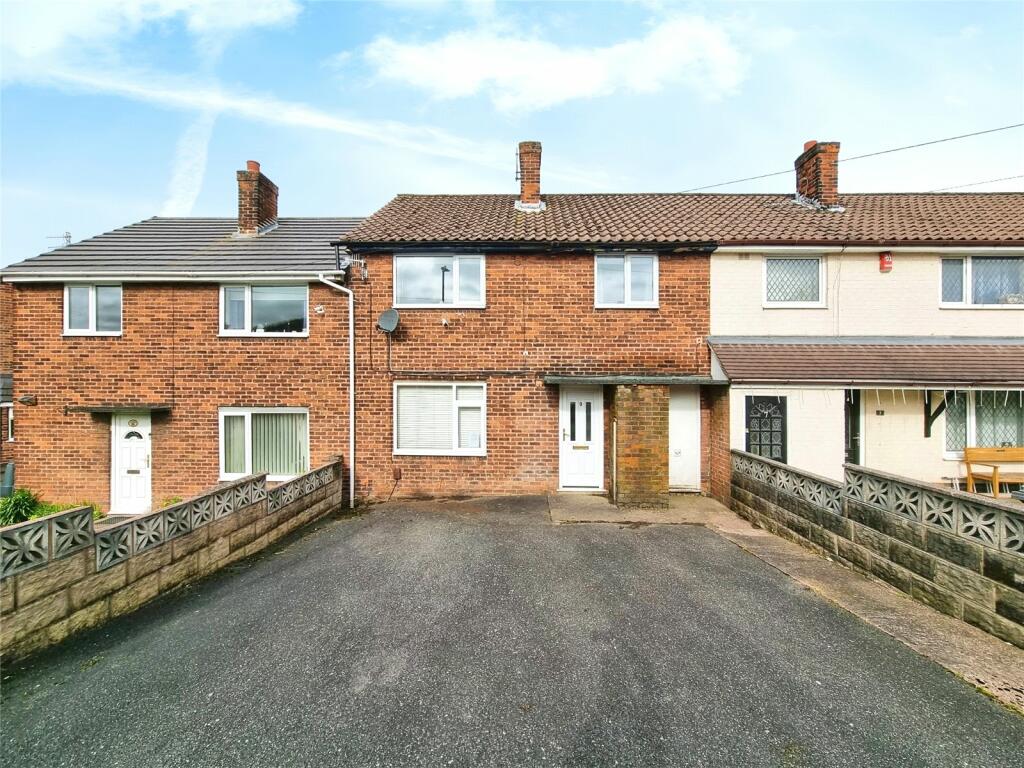 3 bedroom terraced house for sale in Edge View Road, Baddeley Green, Stoke-on-Trent, Staffordshire, ST2