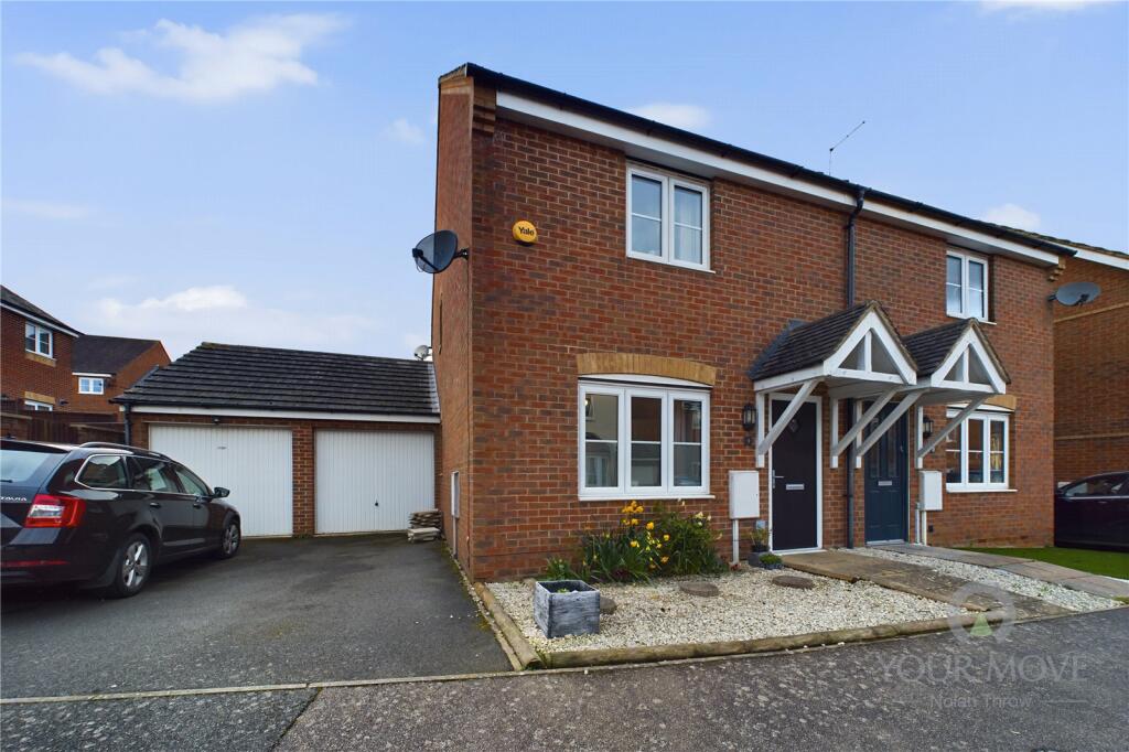3 bedroom semi-detached house for sale in Thompson Close, Duston, Northampton, NN5