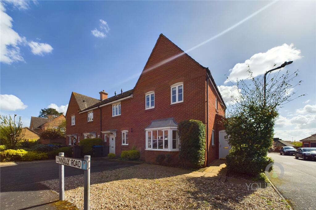 3 bedroom end of terrace house for sale in Connolly Road, Duston