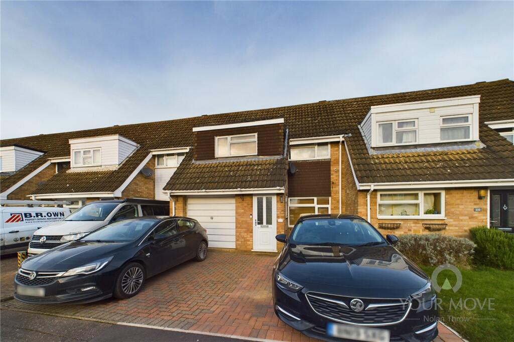 3 bedroom terraced house for sale in Obelisk Rise, Kingsthorpe, Northampton, NN2