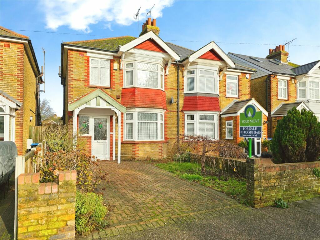 3 bedroom semidetached house for sale in Montefiore Avenue, Ramsgate