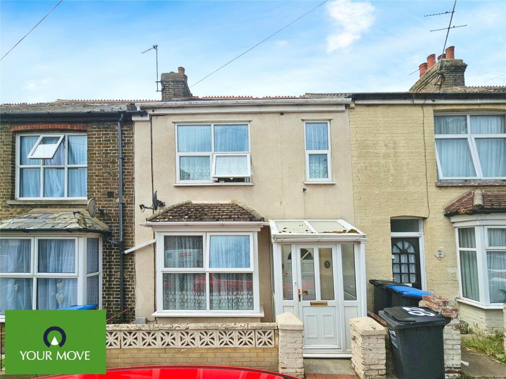 3 bedroom terraced house for sale in Clements Road, Ramsgate, Kent, CT12