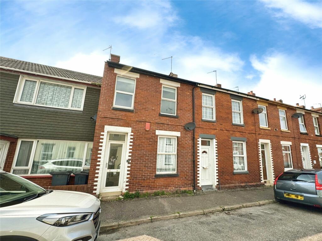 2 bedroom terraced house for sale in Rosebery Road, Exmouth, Devon, EX8