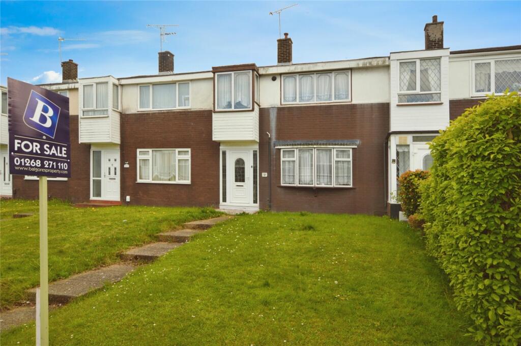3 bedroom terraced house for sale in Shepeshall, Basildon, Essex, SS15