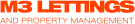 M3 Lettings logo
