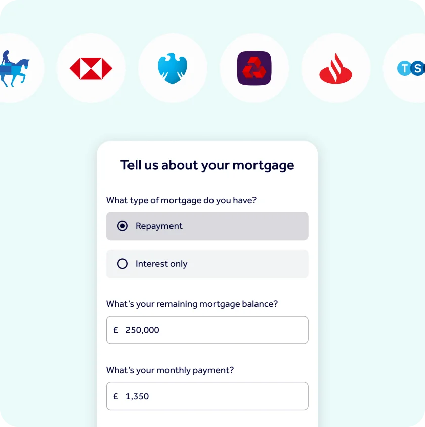 Image of remortgage calculator and lenders