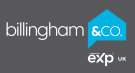 Billingham & Co, Powered by eXp UK, covering West Midlands Estate Agent Logo