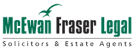 McEwan Fraser Legal, Covering Scotland Estate Agent Logo