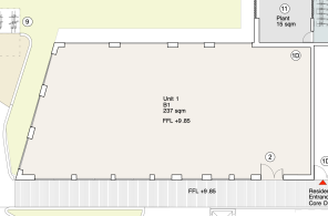 Floor/Site plan 1