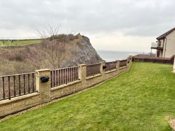 Outside garden facing bay Burntisland Road, Kingho