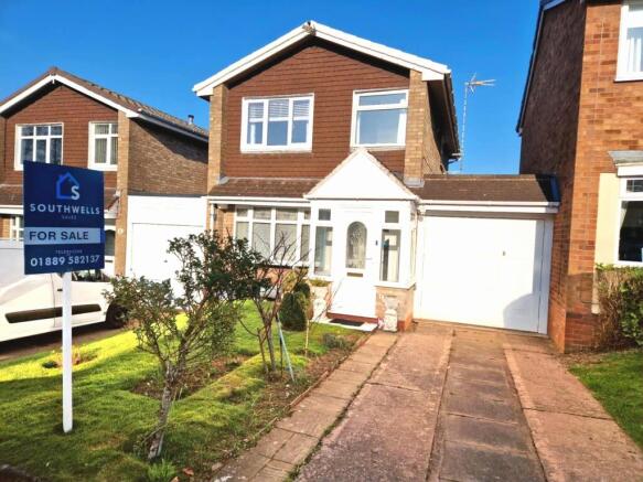 Delafield Way, Rugeley- 3 Bedroom Detached for Sa