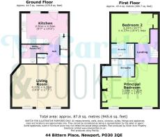 44 Bittern Place^J Newport^J PO30 2QE - all floors