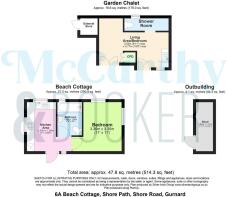 6A Beach Cottage, Shore Path, Shore Road, Gurnard