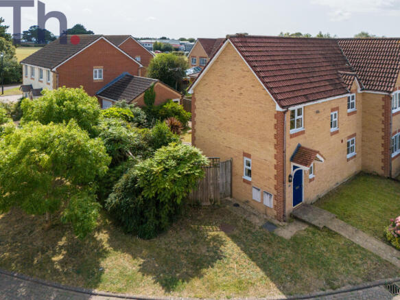 Front Aerial View