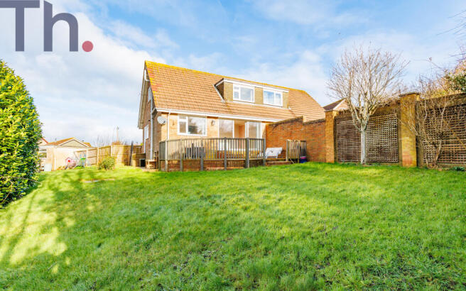 View of Property from Rear of Garden