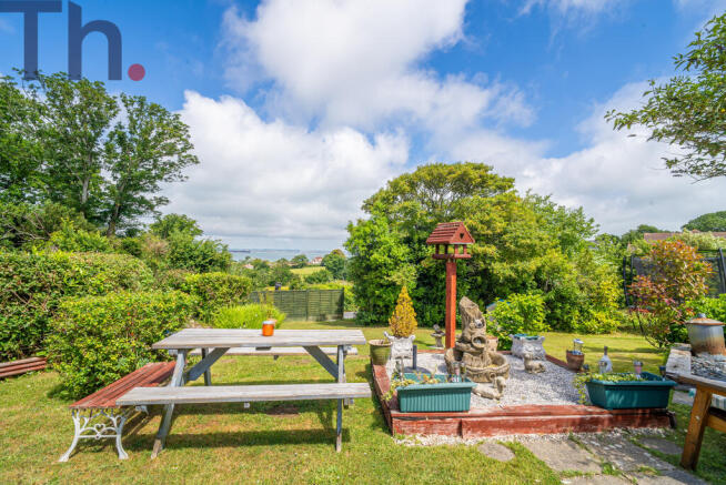 Garden with Sea Views