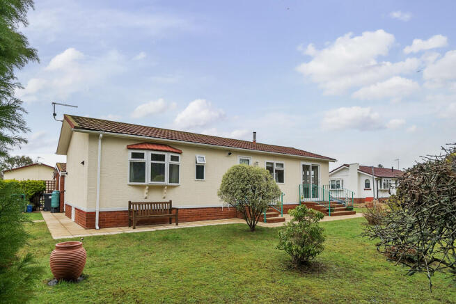 Rear of Property ...