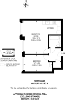 Floorplan area for info only, not for Â£/sq. ft valuation