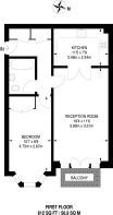 Floorplan area for info only, not for Â£/sq. ft valuation